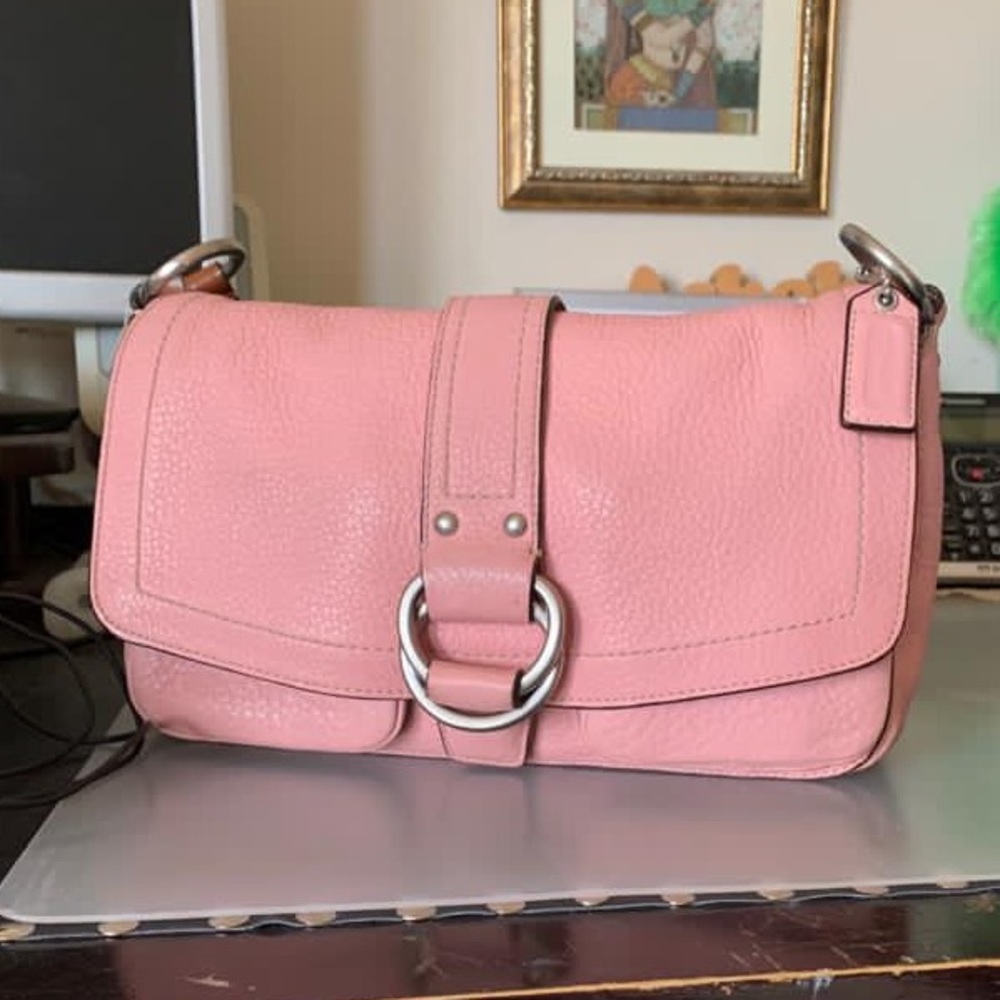 VINTAGE COACH SHOULDER BAG